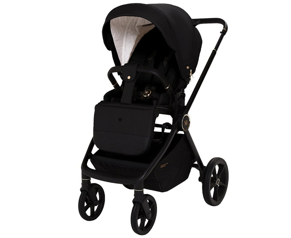 Детская коляска Sweet Baby Stella Plus Therma 2 в 1 427414 Black