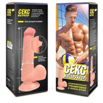 Bior toys СЕКС ИНСТРУКТОР 17,5 см – телесный фаллоимитатор на мощной присоске с гибким стержнем