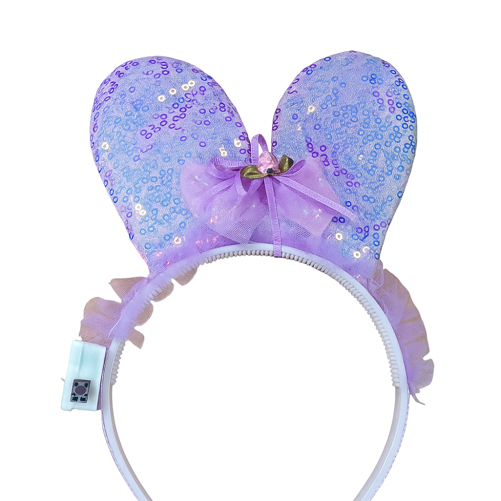 Ободок светящийся с ушками