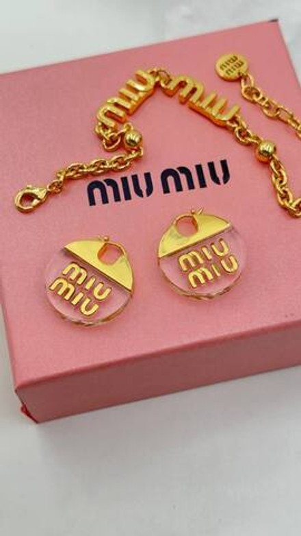 Серьги MIU MIU