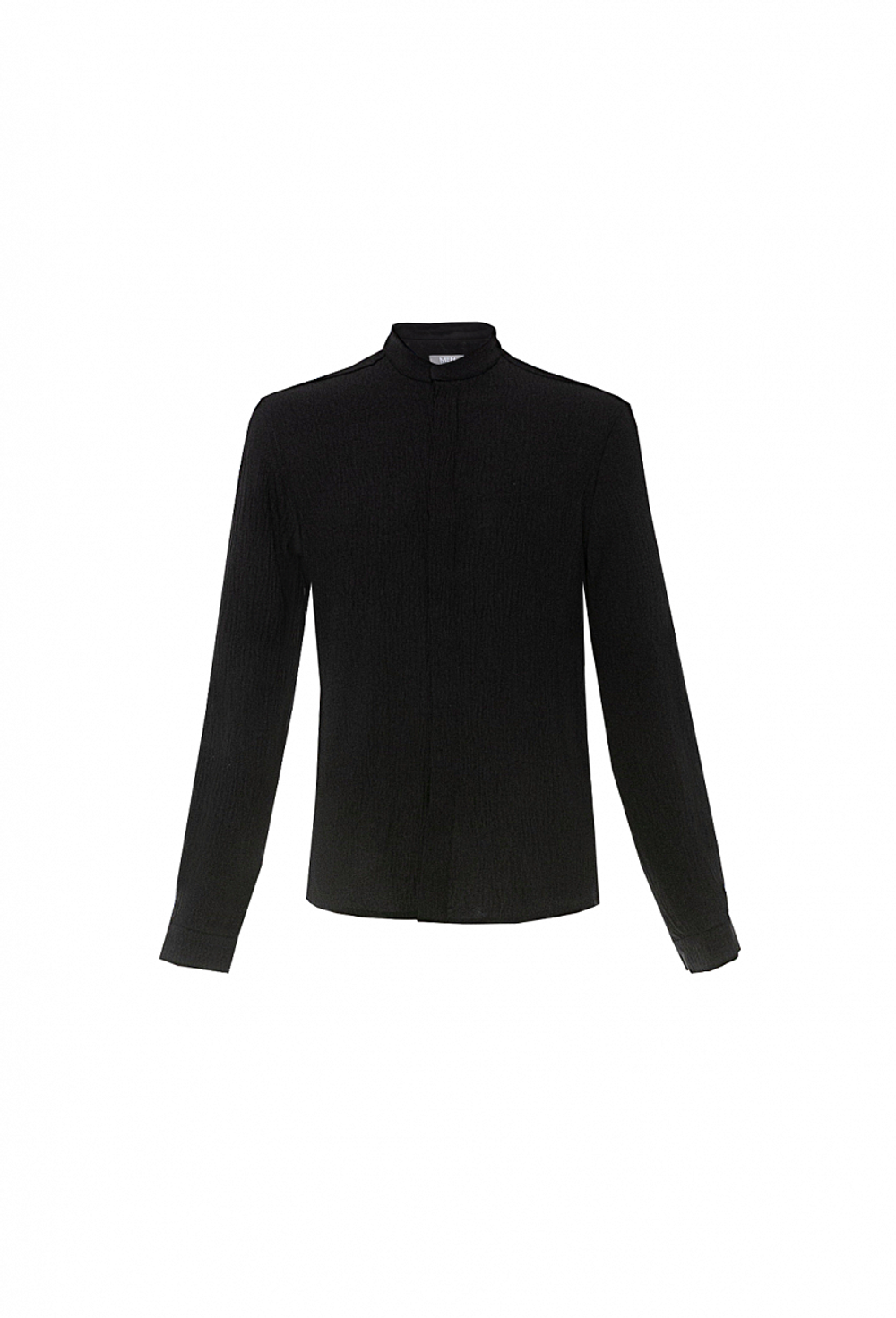 Рубашка с длинным рукавом черная 03-01-23 SS men