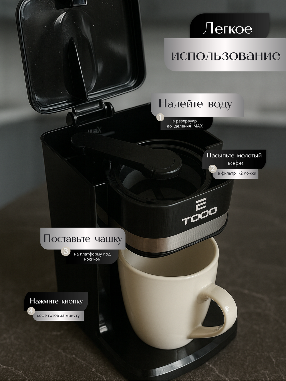 Капельная кофеварка TODO