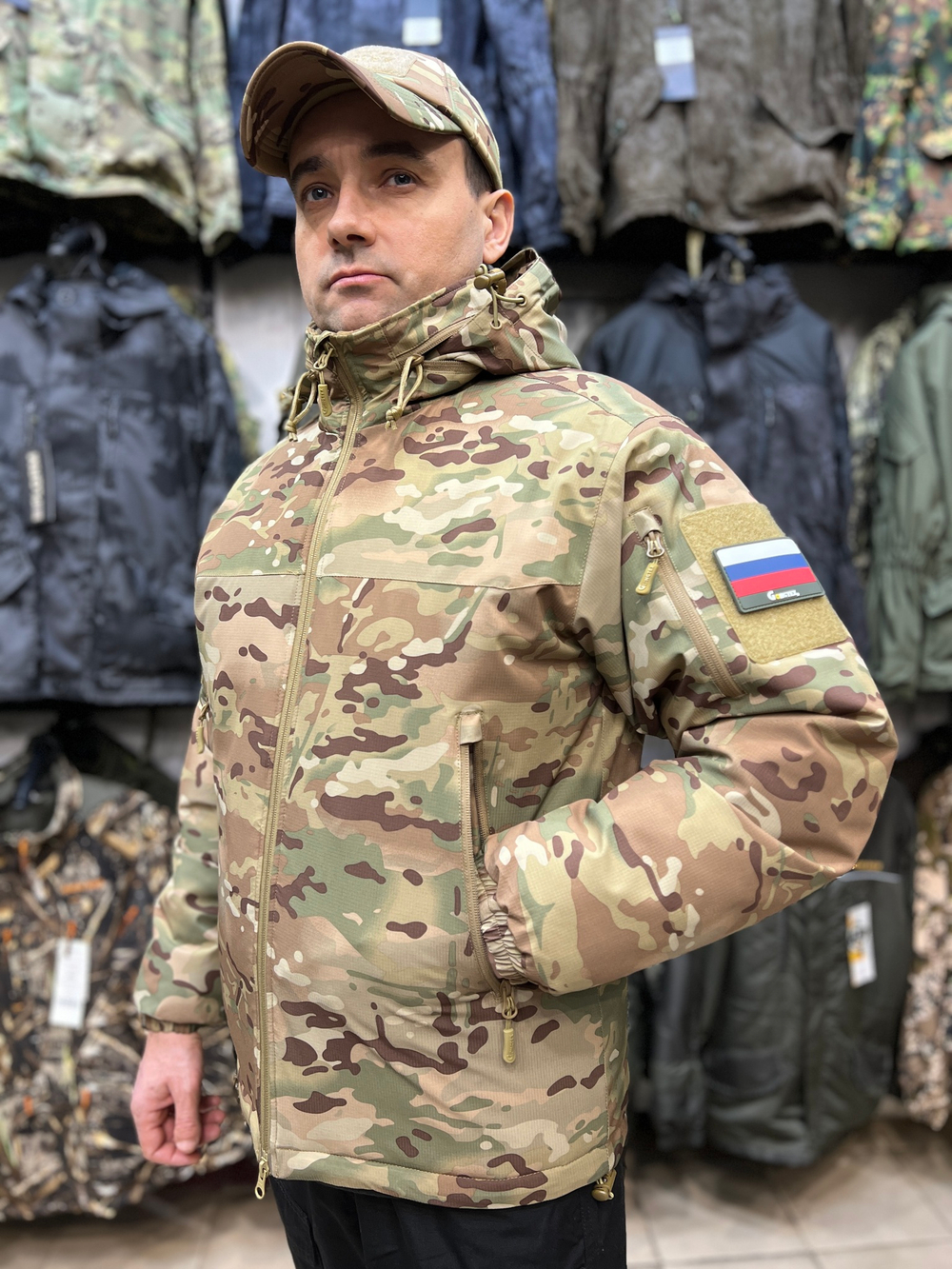 Куртка GONGTEX SHORT LEVEL 7 Мультикам