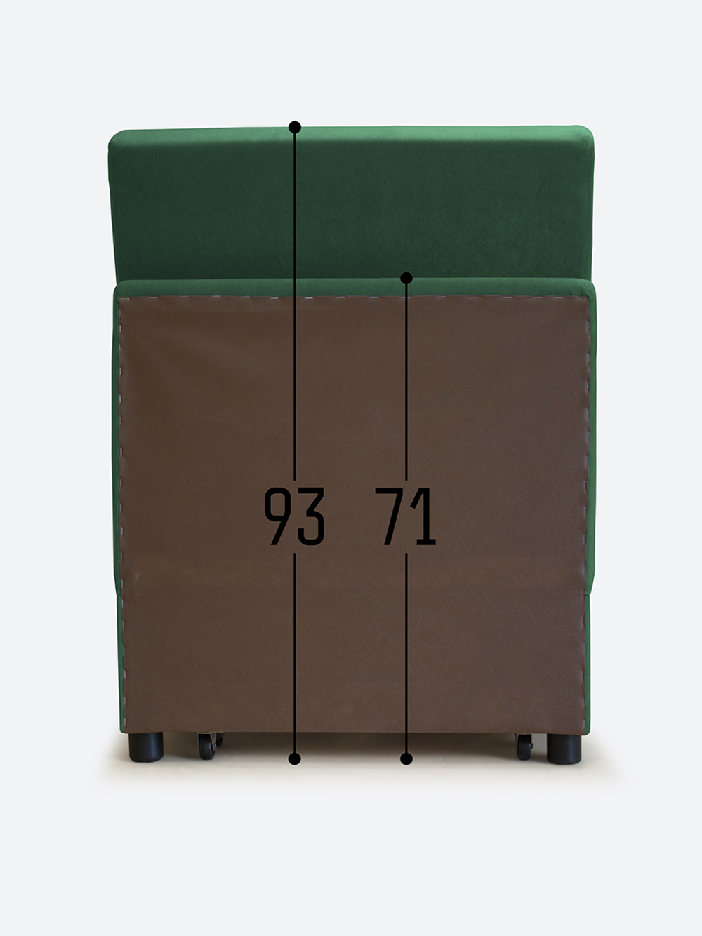 Кресло-кровать "Экономик" 70 см