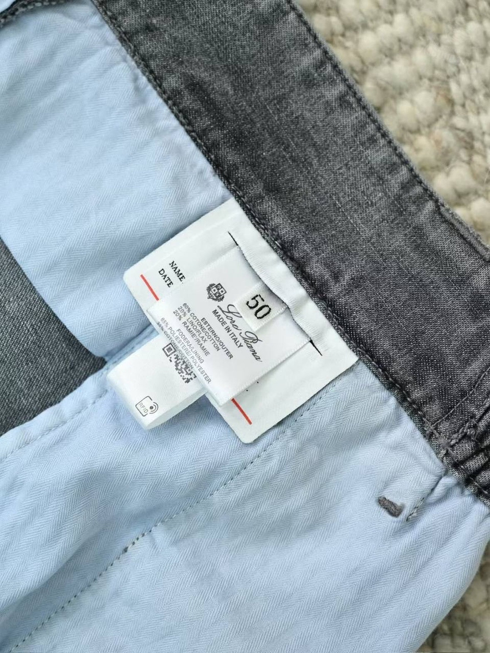 Широкие джинсы Loro Piana