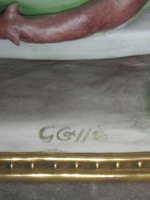 Статуэтка. Фарфор. Кокетка. Capodimonte. Италия