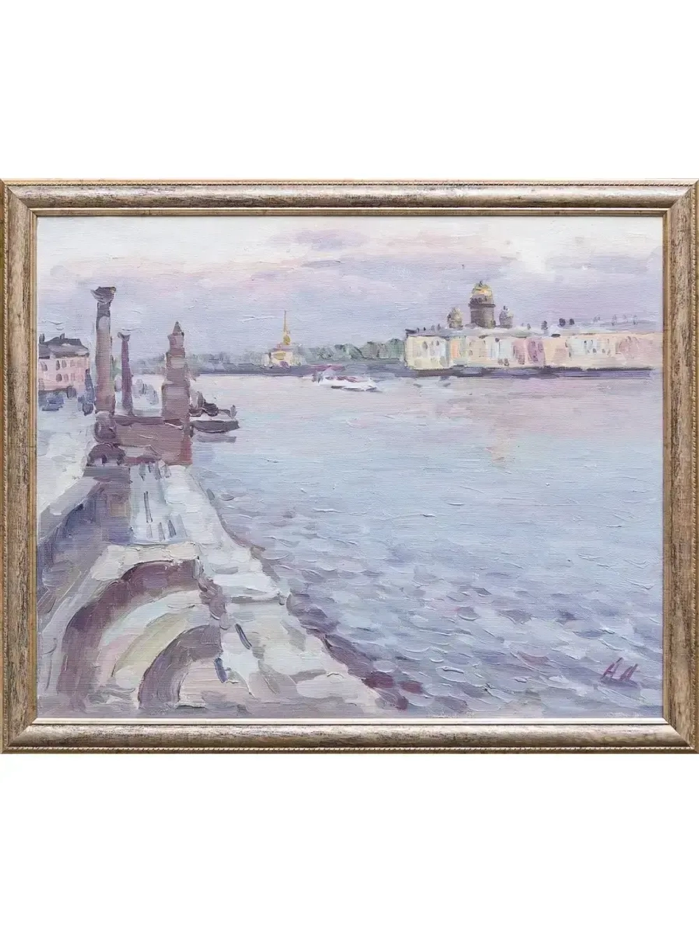 Картина маслом Нева Анненков