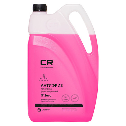 Антифриз CR VAG PSi-OAT, G12evo, флуор, -40°С готовый 5.36 кг / 5 л