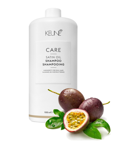 Keune Шампунь Шелковый уход Satin Oil Shampoo Care Line 1000 мл
