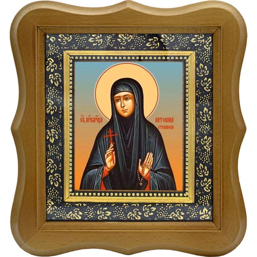 Антонина Степанова Преподобномученица, монахиня. Икона на холсте.