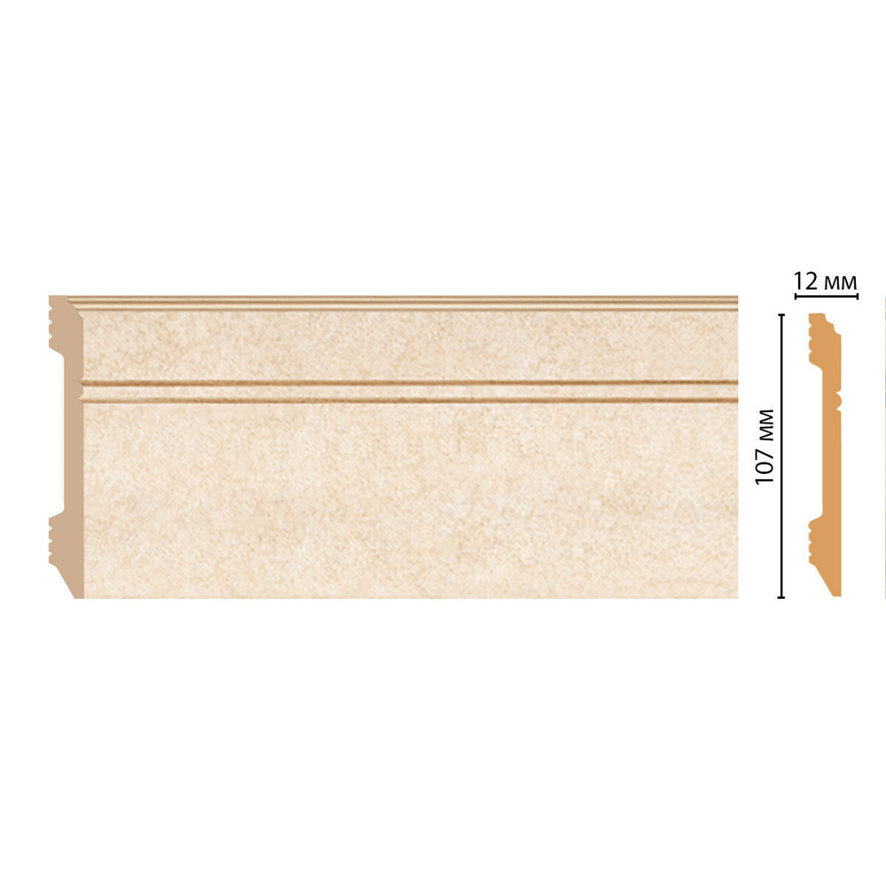 Плинтус Decomaster D105 D105-18D ДМ