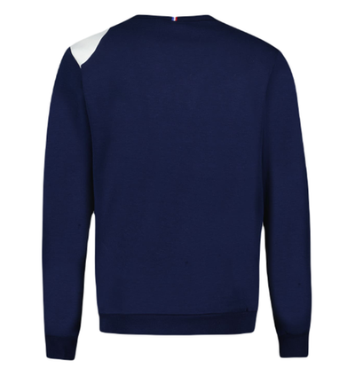Мужская теннисная кофта Le Coq Sportif SAISON 1 Crew Sweat N°1 SS23 - bleu nuit