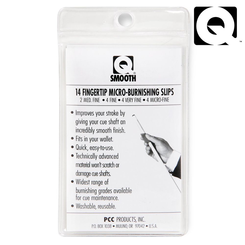 Набор микробумаги для полировки кия Q Smooth 14шт.