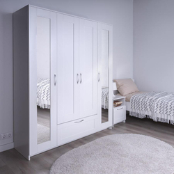 Сириус Шкаф комбинированный 4 двери и 1 ящик