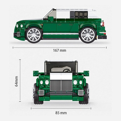Конструктор Mould King Models 27026. Bentley Bentayga, 443 детали