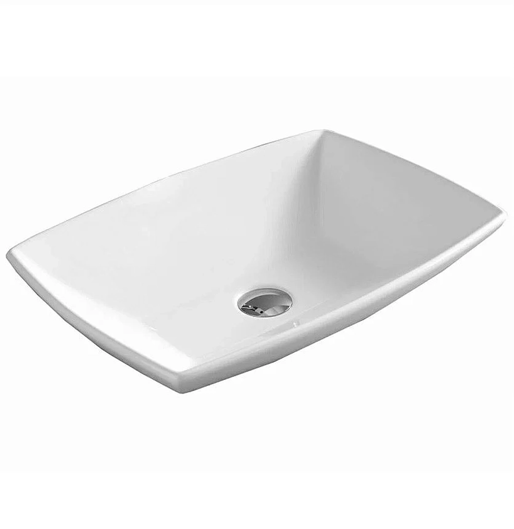 Раковина накладная Artceram Jazz 60 JZL002 05 00 белая матовая