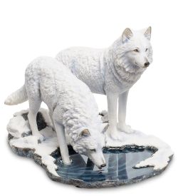 Veronese WS-847 Статуэтка «Пара волков» (Лиза Паркер)