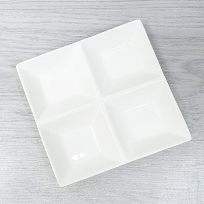 Менажница 4-х секционная квадратная "Meze"