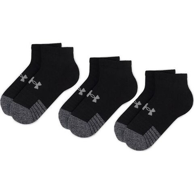 Теннисные носки Under Armour HeatGear Locut 3P - black