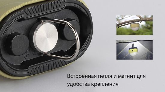 Кемпинговый фонарь-лампа Fenix CL20, 165 люмен, оливковый