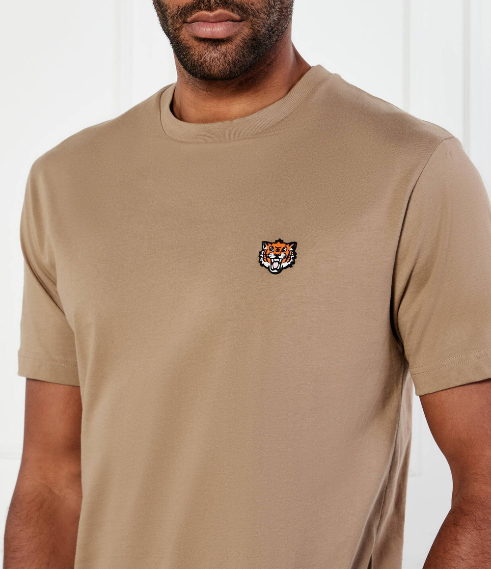 Футболка HAPPY TIGER Kenzo - бежевый(FF55TS5274SG)