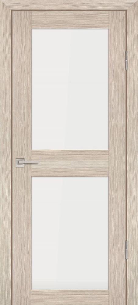 Дверь PS-04 / Цвет Капучино Мелинга / белый сатинат / Двери PROFILO PORTE