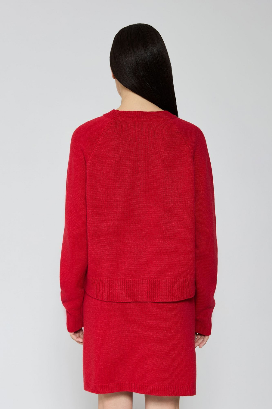 Юбка мини из смесового кашемира