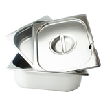 Набор гастроемкостей с крышками под ложку GN1/2-40,65,100