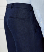 Льняное штаны Denz Oscar Jacobson - темно-синий(51701180)