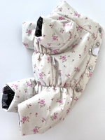 Демисезонный комбинезон с кнопками на спине (девочка)