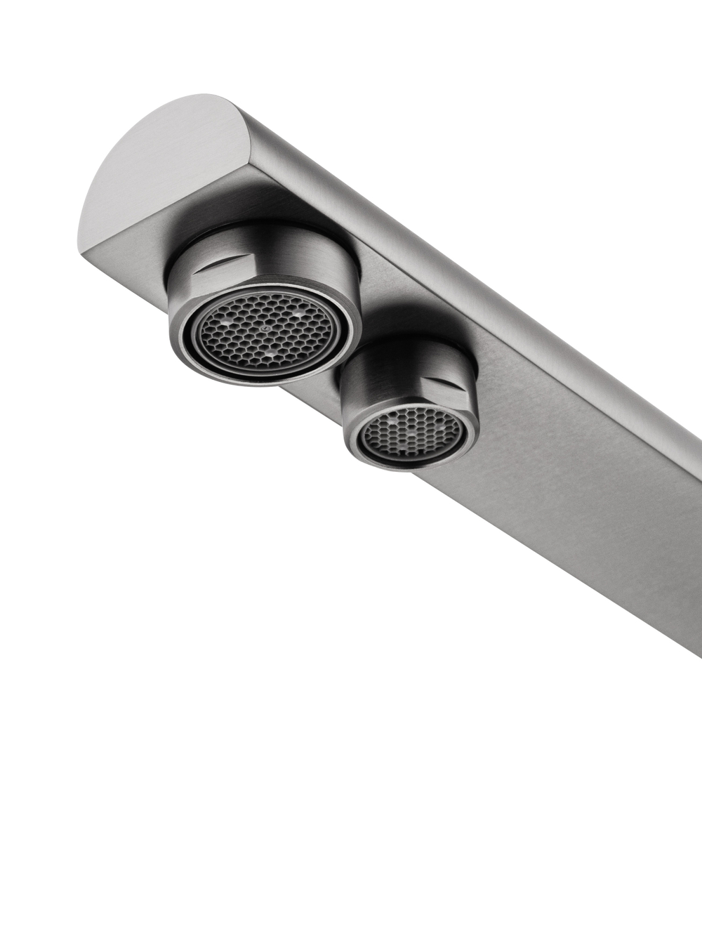 Смеситель для кухни с подключением фильтра WONZON & WOGHAND, Темный графит (WW-88458003-BGM)