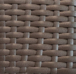 Стул плетеный ReeHouse Dove, коричневый люкс