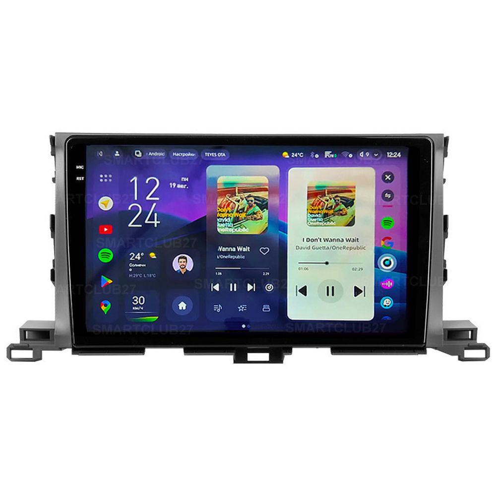 Teyes CC4 Pro 10,2" для Toyota Highlander 2013-2018