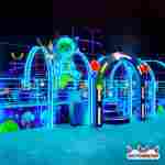 Детскй аттракцион-горка «Мишкина галактика», 8 кабин 16 мест, 16×10×4,5 м