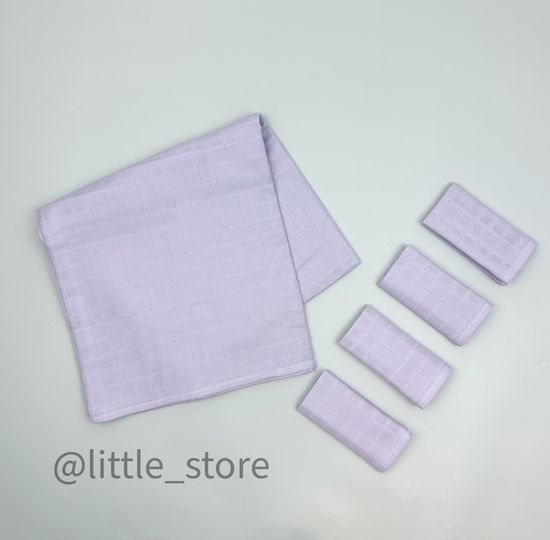 Комплект муслиновый, Лиловый