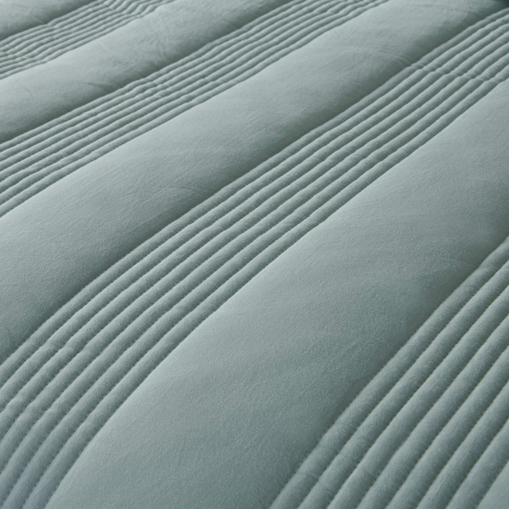 Покрывало 230x250 и 2 наволочки 50х70 Sofi De MarkO Саломея зеленое