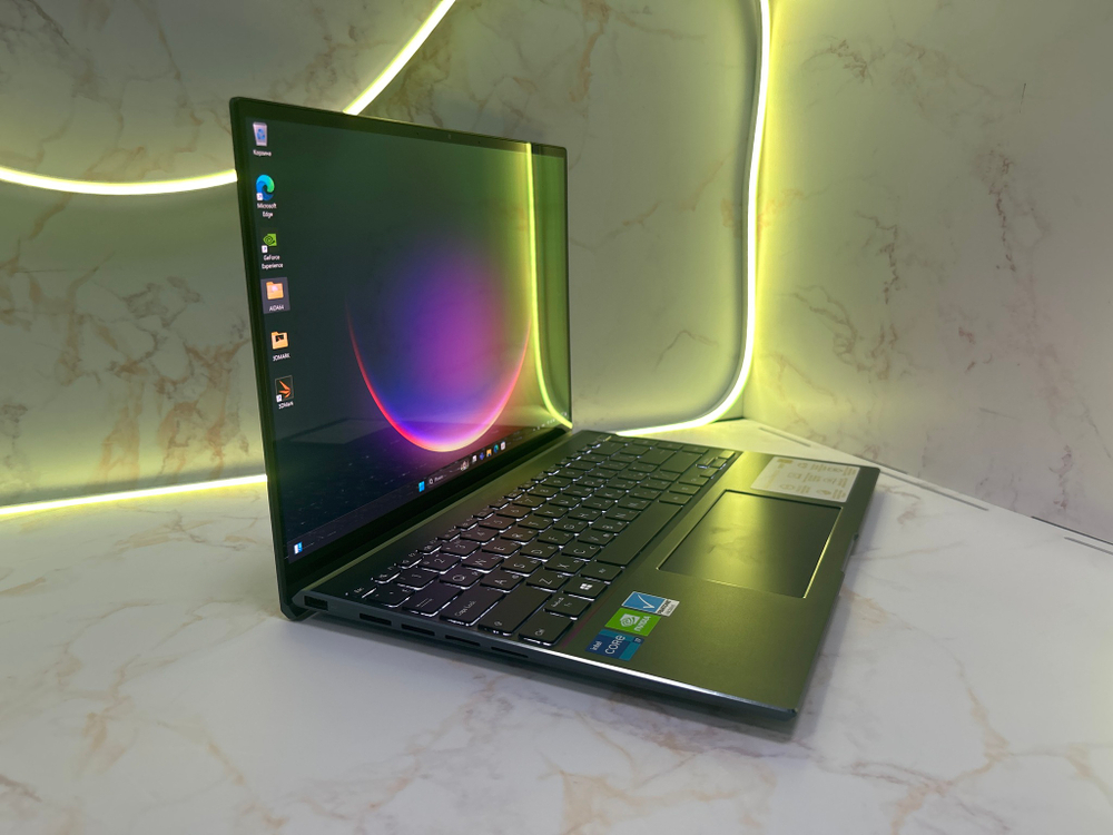 Ноутбук ASUS ZenBook 14X OLED UX5400EG-L7200 (90NB0T81-M003R0) 14"/Intel i7-1165G7/RAM 16 GB/SSD 512 GB/GF MX450 2G/ 2880 x 1800/OLED/Windows 11/Подсветка кл-ры:LED/Серый/B1