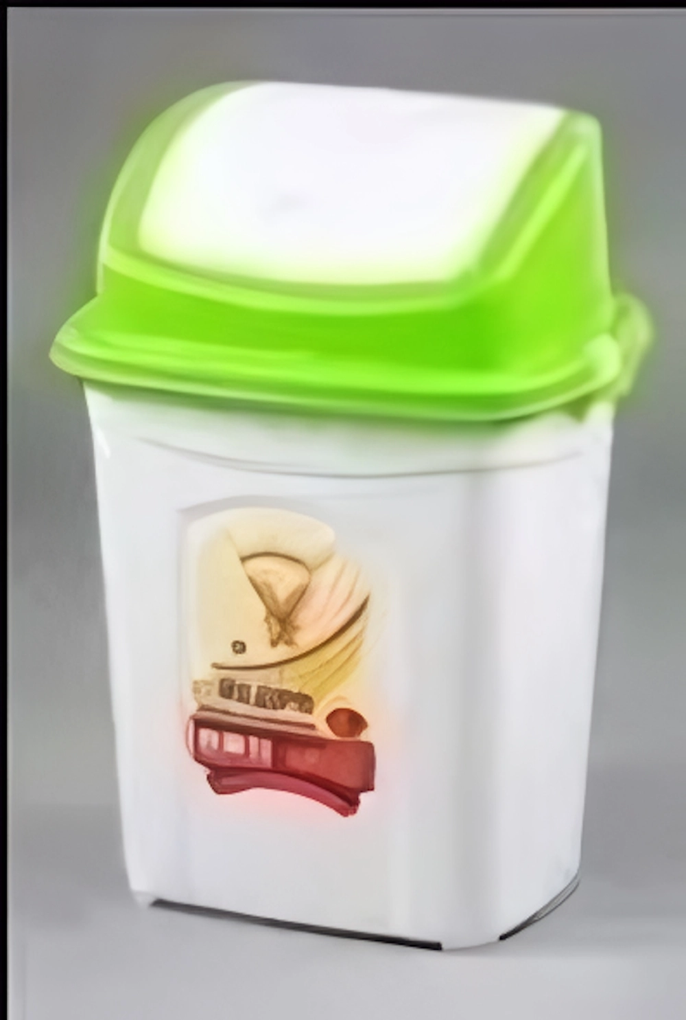 Ведро для мусора с плавающей крышкой 7л (Ар-Пласт)