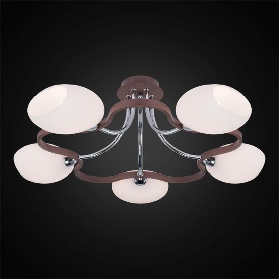 CL131151 Октава Хром+Венге Св-к Люстра