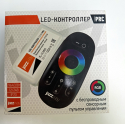 360_ Контроллер RGB PRC-4000HF BL 12/24В 216/432Вт черн. JazzWay 1019295 ш/к 4690601019295