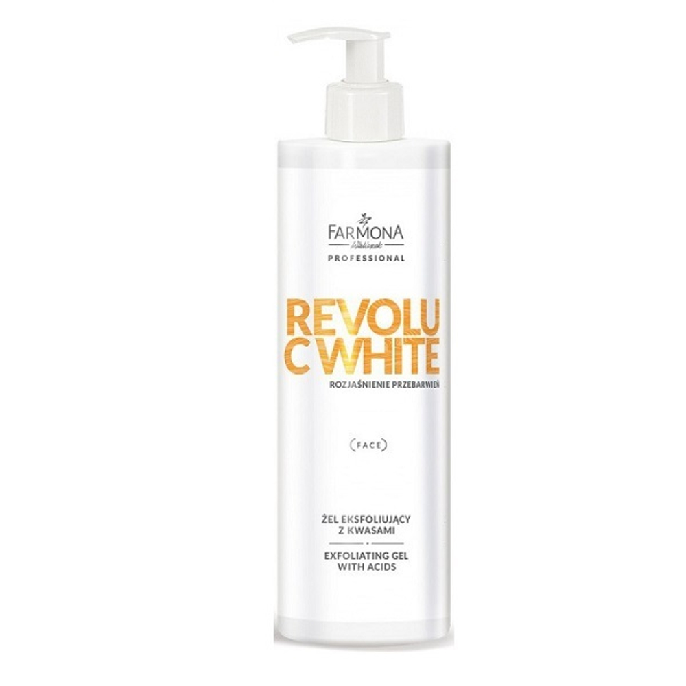 Гель-эксфолиант с кислотами Farmona Professional Revolu C White Exfoliating Gel with acids 280мл