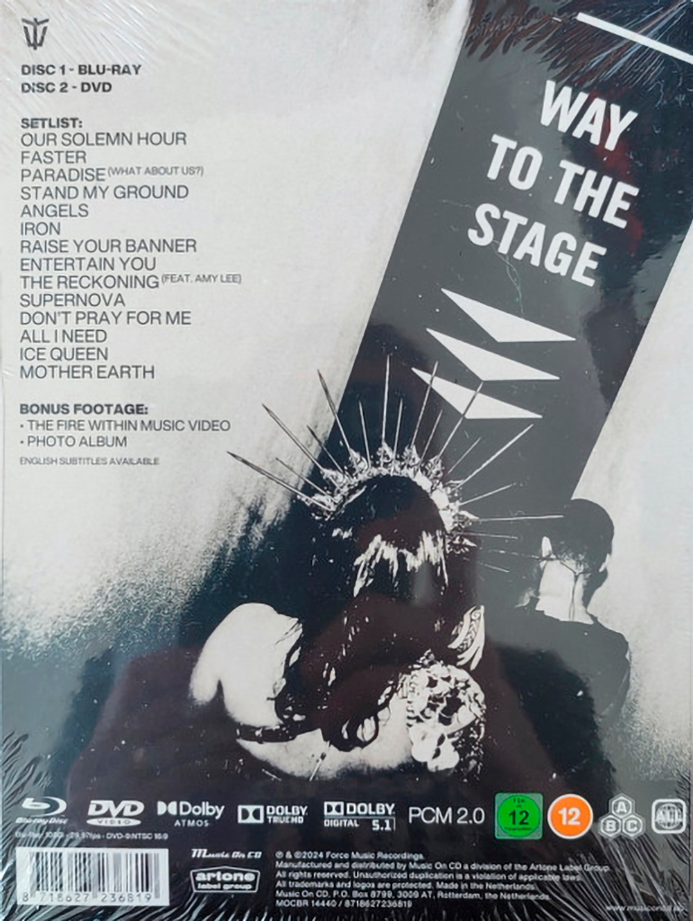 Within Temptation / Worlds Collide Tour – Live In Amsterdam (DVD+Blu-ray)