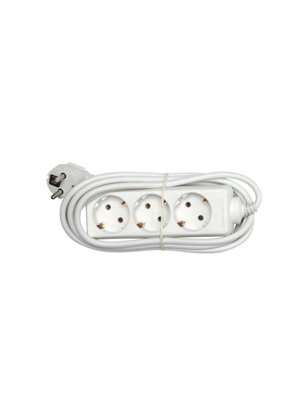Удлинитель 3х5м с заземл. 16А IP20 94 180 NPE-S-03-500-E-3х1 ПВС 3х1 Navigator 94180