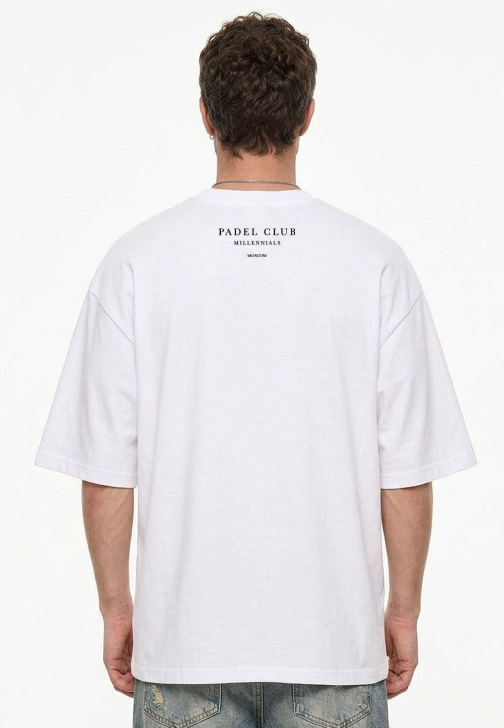 Футболка "PADEL CLUB" Белая