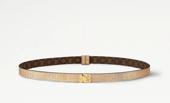 Ремень Louis Vuitton Serrures Золотой