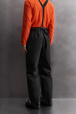 ZARA УТЕПЛЕННЫЕ ВОДОНЕПРОНИЦАЕМЫЕ ЛЫЖНЫЕ БРЮКИ RECCO®, ЧЕРНЫЙ