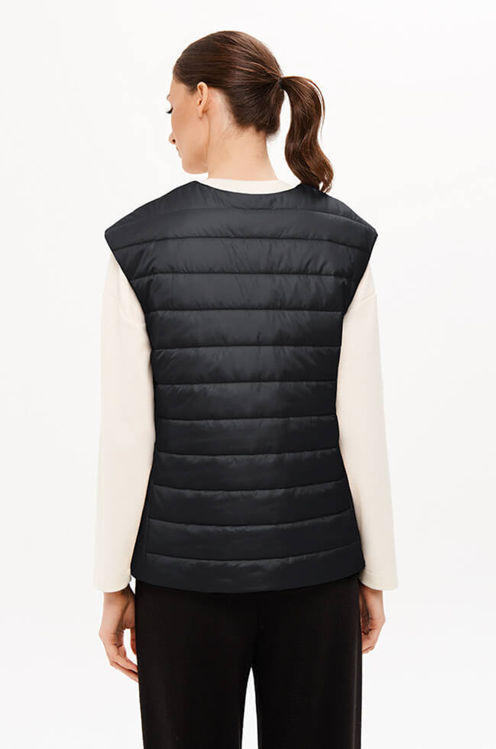 0117 Жилет женский (чёрный)