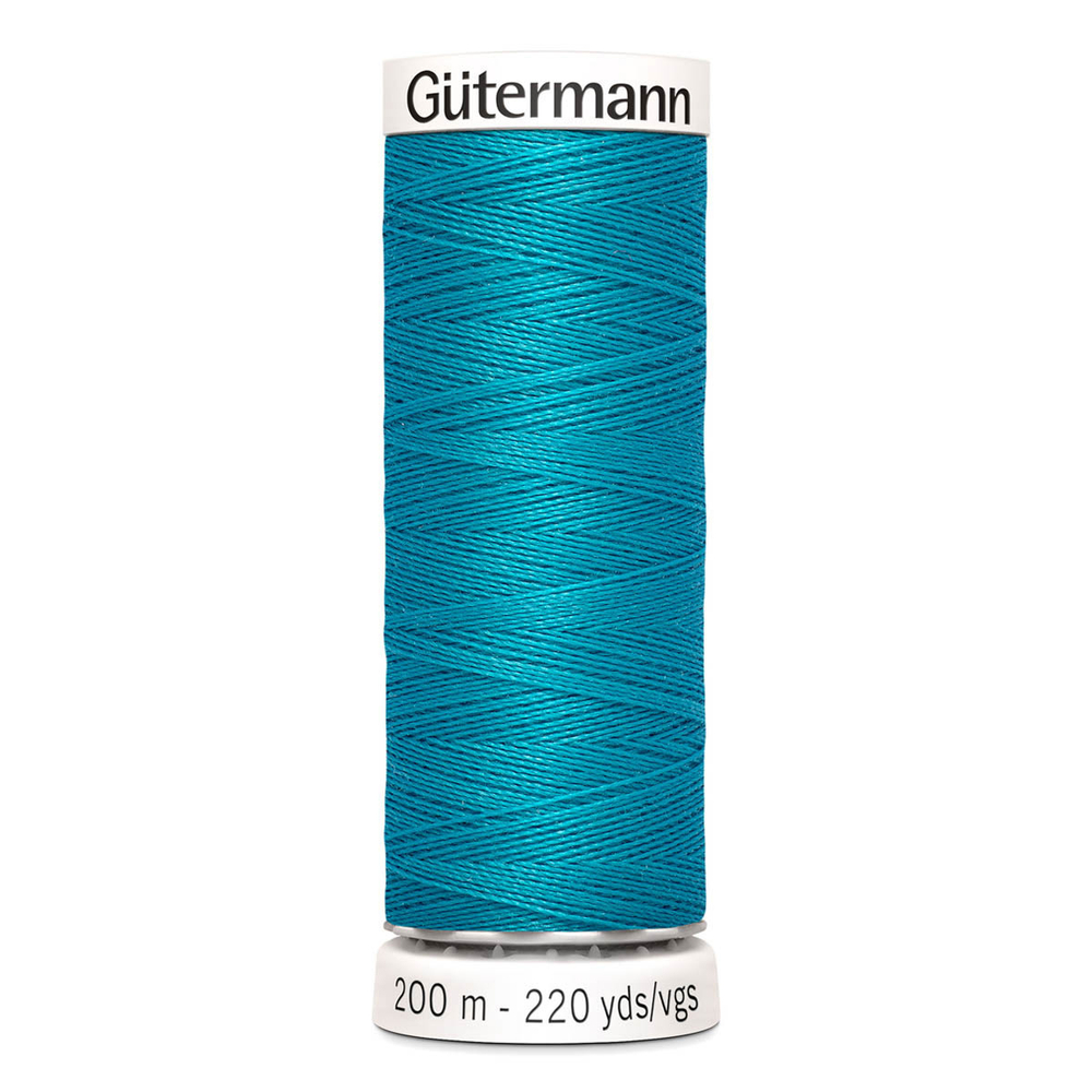Нить Sew-All 200 м, Gutermann, 946 т.бирюзово-голубой
