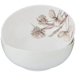 Набор розеток 2шт, 9,5см «Белый цветок»