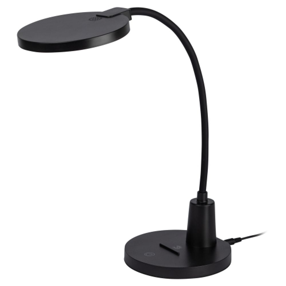 Настольный светильник ЭРА NLED-501-10W-BK светодиодный черный | Светодиодные настольные лампы